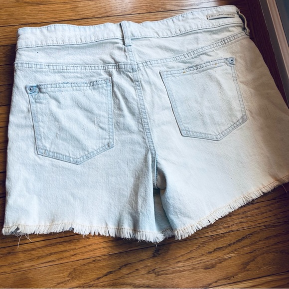 Anthropologie Pilcro Floral Print Denim Shorts 29 NWOT - Picture 7 of 9